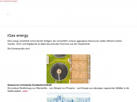 igas-energy.de Webseite Vorschau