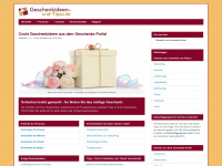 geschenkideen-und-tipps.de Webseite Vorschau