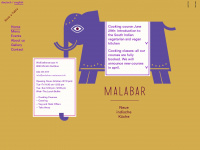malabar-restaurant.ch Webseite Vorschau