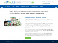 finclub.sk Webseite Vorschau