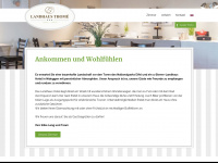 landhaus-thome.de Webseite Vorschau