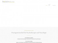 psycho-neuro-logie.de Webseite Vorschau