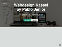 webdesign-jenior.de Webseite Vorschau