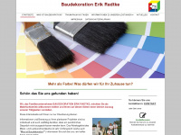 radtke-maler.de Webseite Vorschau