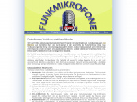 funkmikrofone.eu Webseite Vorschau