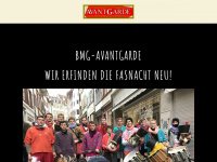 bmg-avantgarde.ch Webseite Vorschau