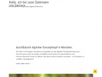 leonsiekmann.de Webseite Vorschau
