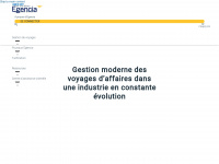 egencia.fr Webseite Vorschau