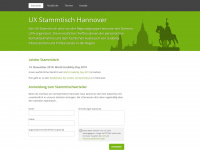 ux-hannover.de Webseite Vorschau