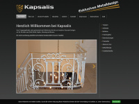 kapsalis.de Webseite Vorschau