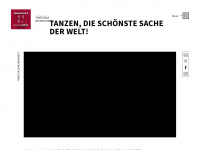tanzschule-buchen.de Webseite Vorschau
