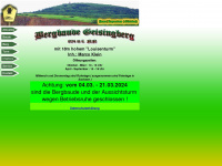 geisingberg.de Webseite Vorschau