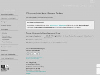 residenz-bamberg.de Webseite Vorschau