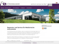 lt-technologies.de Webseite Vorschau