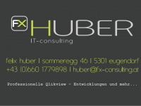 fx-consulting.at Webseite Vorschau
