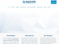 anzhfr.org Webseite Vorschau