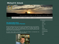 michael-h-schenk.de Webseite Vorschau