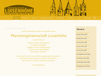 pg-luisenhoehe.de Webseite Vorschau