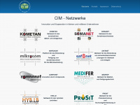 cim-netzwerke.de Webseite Vorschau
