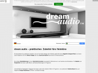 dreamaudio.info Webseite Vorschau