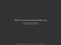inspirationforleaders.org Webseite Vorschau