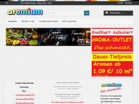 aromium.de Webseite Vorschau