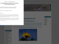 sommergedichte.net Webseite Vorschau