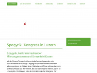 spagyrik-kongress.ch Webseite Vorschau