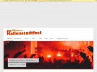 hallenstadtfest-oldenburg.de Webseite Vorschau
