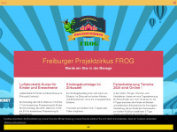 freiburger-projektzirkus.de Webseite Vorschau
