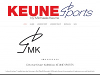 keune-sports.com Webseite Vorschau