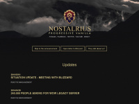 nostalrius.org Webseite Vorschau