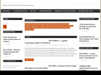 blogistic.net Webseite Vorschau