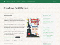 foerderverein-sankt-martinus.de Webseite Vorschau