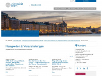 skandinavistik.univie.ac.at Webseite Vorschau
