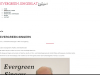 evergreen-singers.at Webseite Vorschau
