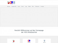 hsg-walzbachtal.de Webseite Vorschau