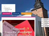 ev-kirche-heringen.de Webseite Vorschau