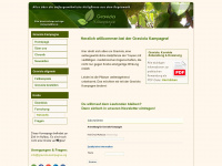 graviola-kampagne.org Webseite Vorschau