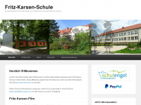 fritz-karsen.info Webseite Vorschau