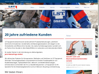 lst-equipment.com Webseite Vorschau
