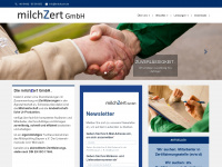 milchzert.de Webseite Vorschau