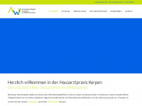 hausarztpraxis-kerpen.de Webseite Vorschau