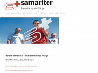 samariterverein-wängi.ch Webseite Vorschau