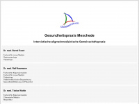 gesundheitspraxis-meschede.de Webseite Vorschau