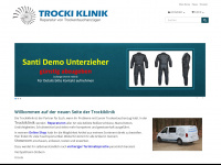 shop-trockiklinik.de Webseite Vorschau