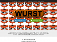 wurstclient.net Webseite Vorschau