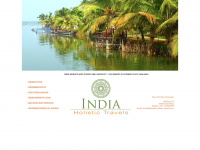 india-holistic-travels.com Webseite Vorschau