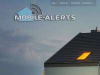 mobile-alerts.eu Webseite Vorschau