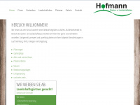 landschaftsbau-hofmann.de Webseite Vorschau